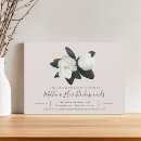 Search for southern magnolia invitations Modern