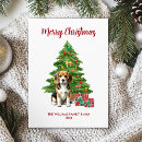 Search for beagle christmas cards Dog breed