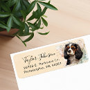Search for cavalier king charles return address labels Cute