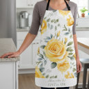 Search for yellow roses aprons Baking