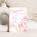 Search for princess 4th birthday invitations Girl