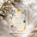 Search for folk wedding invitations Vintage