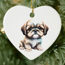 Search for shih tzu puppy ornaments Pet