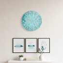 Recherche de de damassé horloges Turquoise