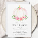 Recherche de fall baby shower fille invitations Automne
