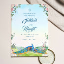 Recherche de bleu paon mariage invitations Pour eux