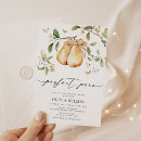 Search for perfect pear invitations Elegant