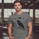 Search for funny bird tshirts Raven