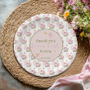 Search for fairy paper plates Girl first birthday