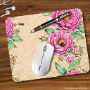 Recherche de graphique vintage tapis souris Floral