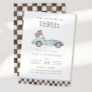 Recherche de troisième anniversaire invitations Boy