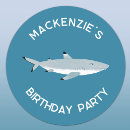 Recherche de shark autocollants Anniversaire