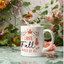 Search for fall love mugs Leaves