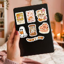 Search for vintage ghost stickers Autumn