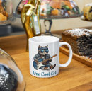 Search for cat with guitar mugs Animal