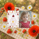 Recherche de de coccinelle invitations Fête d'anniversaire de ladybug