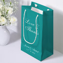 Search for teal gift bags Calligraphy