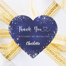 Search for silver hearts stickers Navy blue