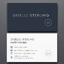 Search for wealth management business cards Financial advisor