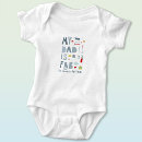 Search for fathers day baby clothes Typography
