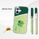 Search for lucky charms iphone cases Clover
