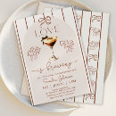 Search for love is brewing bridal shower invitations Brown
