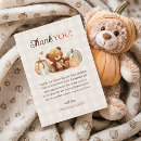 Search for teddy bear thank you cards Gingham