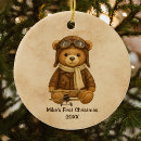 Search for vintage airplane ornaments Aviator