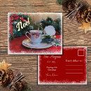 Search for tea christmas cards Red