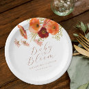 Search for fall baby shower plates Baby in bloom