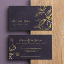 Search for purple foil business cards Gold