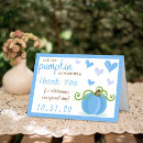 Search for cute pumpkin cards Autumn baby shower