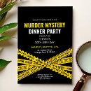 Search for murder mystery birthday invitations Escape room party