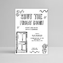Search for new home party invitations Minimalist