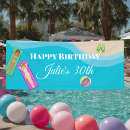 Search for pool party banners Water