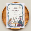 Search for mad hatter birthday invitations Children