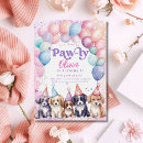 Search for puppy birthday invitations Paw ty