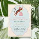 Search for big animals invitations Tiger