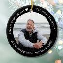 Search for always in our hearts ornaments Celebration of life
