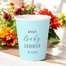 Recherche de blue paper bowls Baby shower