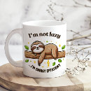 Search for efficiency mugs I'm not lazy