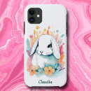 Search for cute rabbit iphone cases Floral