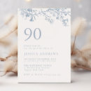 Search for vintage 90th birthday invitations Victorian