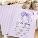 Recherche de bow baby girl shower invitations Floral