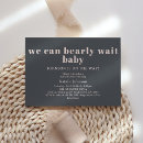 Recherche de ourson baby shower invitations Simple