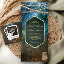 Search for misty light invitations Enchanted forest