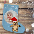 Search for teddy bear christmas stockings Babys first christmas