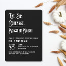Recherche de monster mash invitations Soirée costume