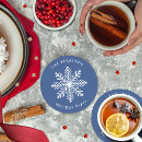 Search for festive festivities coasters Snowflake