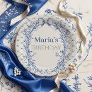 Search for vintage floral plates Toile